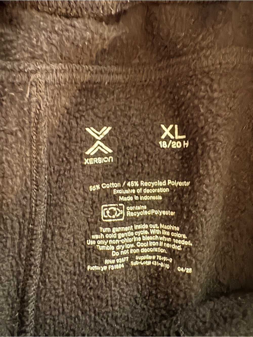 Xersion Men's Black Crewneck Pullover Sweater